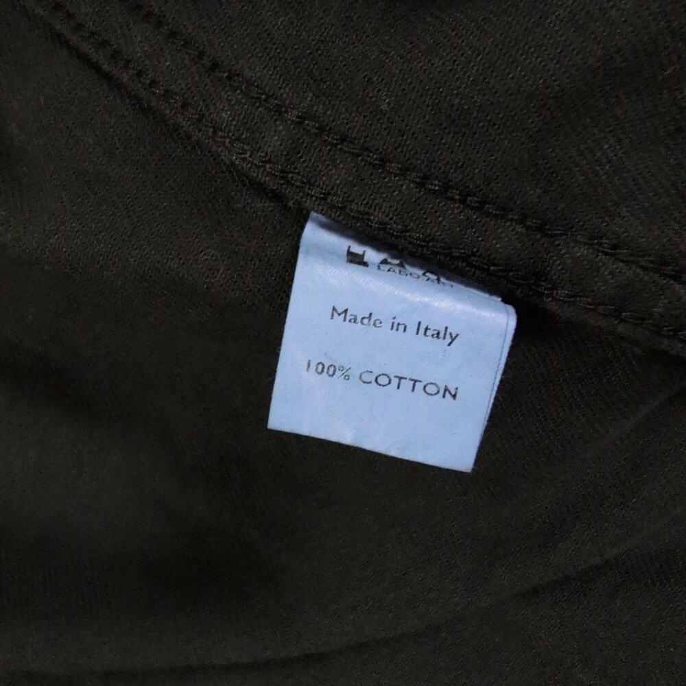 Labo.art Women’s Dark Olive Green Jacket Size 2 100% Cotton Archived Old Label - Picture 10 of 11